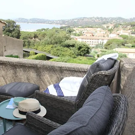 Duplex Vue Golf Saint-tropez 300m A Pied 아파트